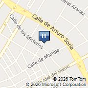 Madrid Apartment Arturo Soria Map